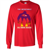 The Incredible Baltimore Ravens Hulk NFL Football