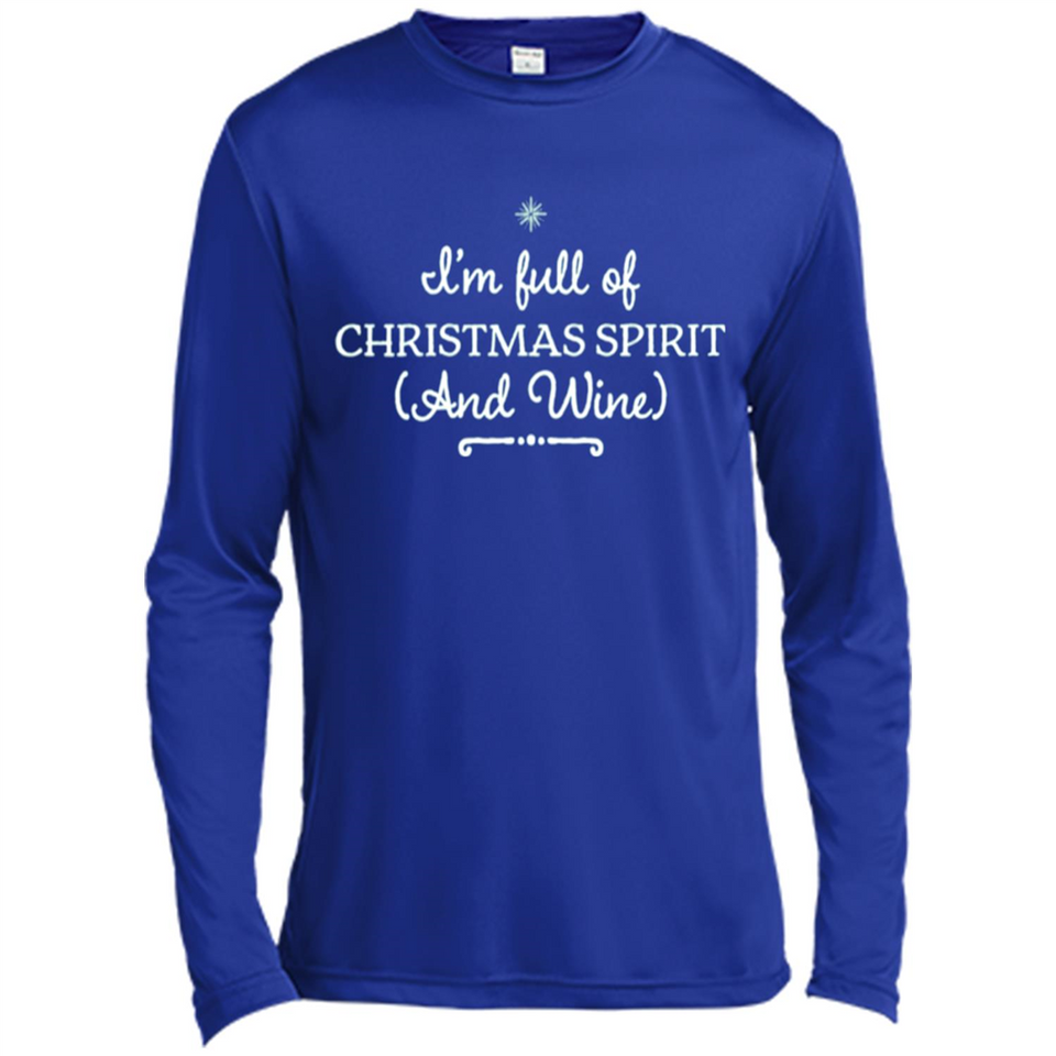 Christmas Tshirt for Women - Christmas Wine