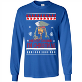 Jack sparrow Merry Drunk I'm Christmas - Long Sleeve T-Shirt