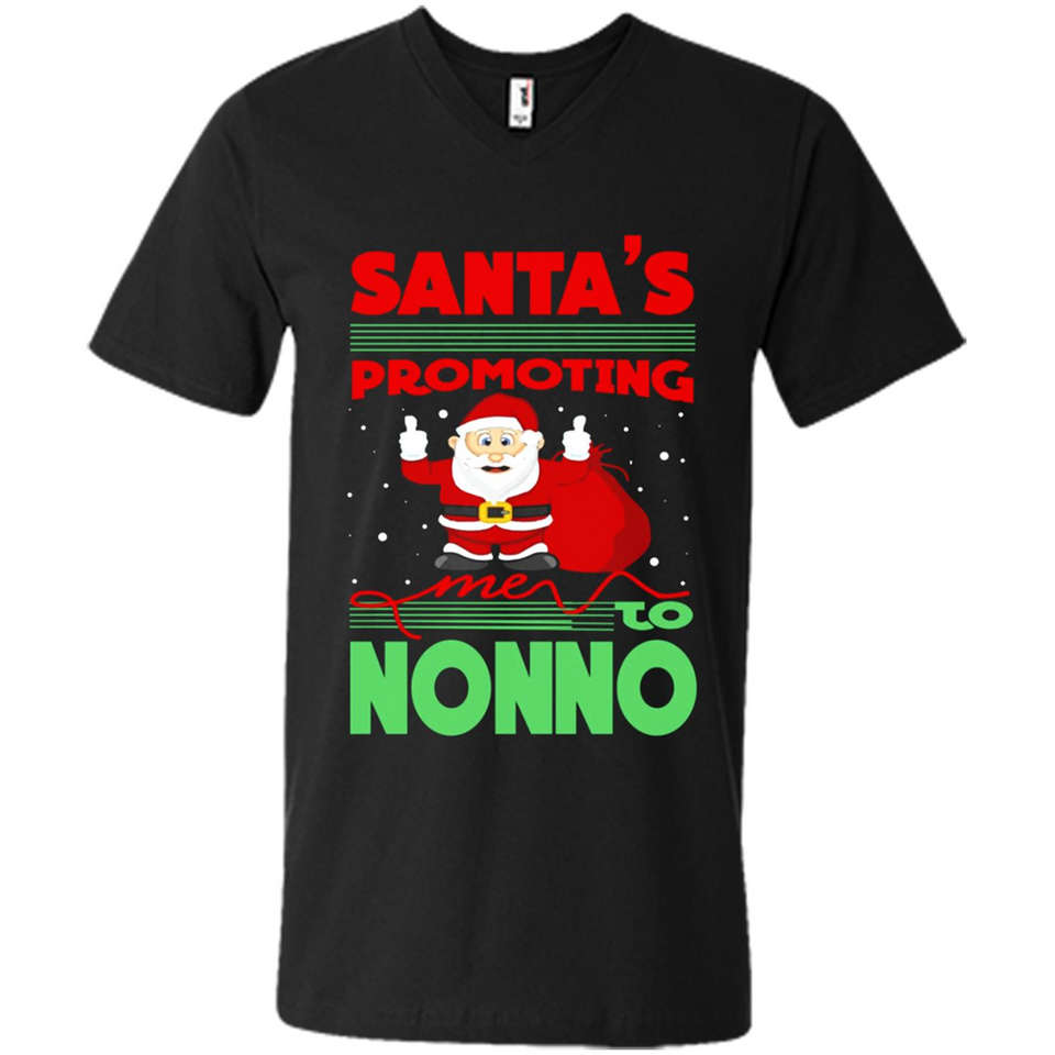 Santa's Promoting Me To Nonno - Men's V-Neck