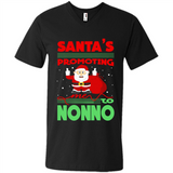 Santa's Promoting Me To Nonno - Men's V-Neck