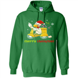 Funny Santa Christmas Chicken Shirt - Merry Chickmas - Hoodie