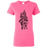 Mariachi Skeleton Shirt Dia De Los Muertos Tequila - Ladies Short-Sleeve