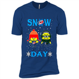 Snow Day Shirt For Carolina Hurricanes Vs Minion Fans pingpong