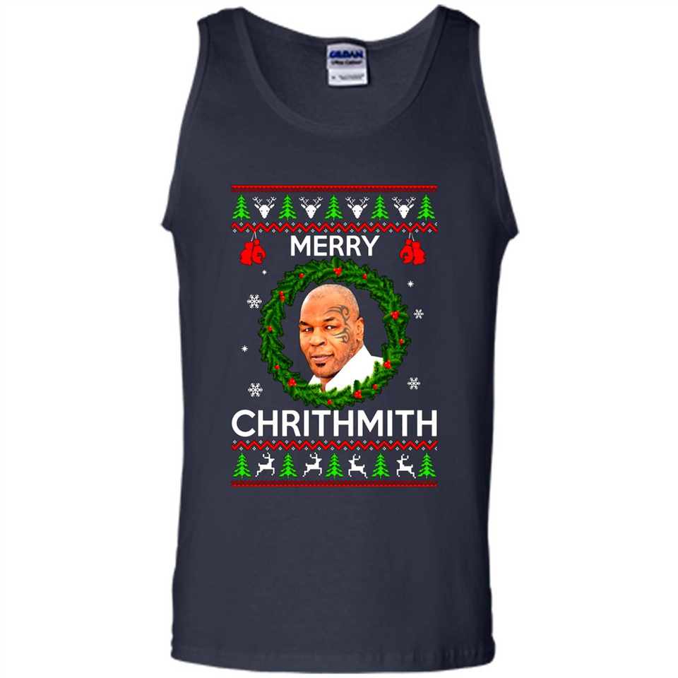 Mike Tyson Merry Chritmith Christmas Sweatshirt PINGPONG