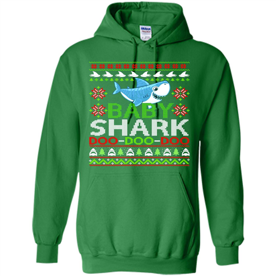 Baby shark Doo Doo Doo Christmas - Hoodie
