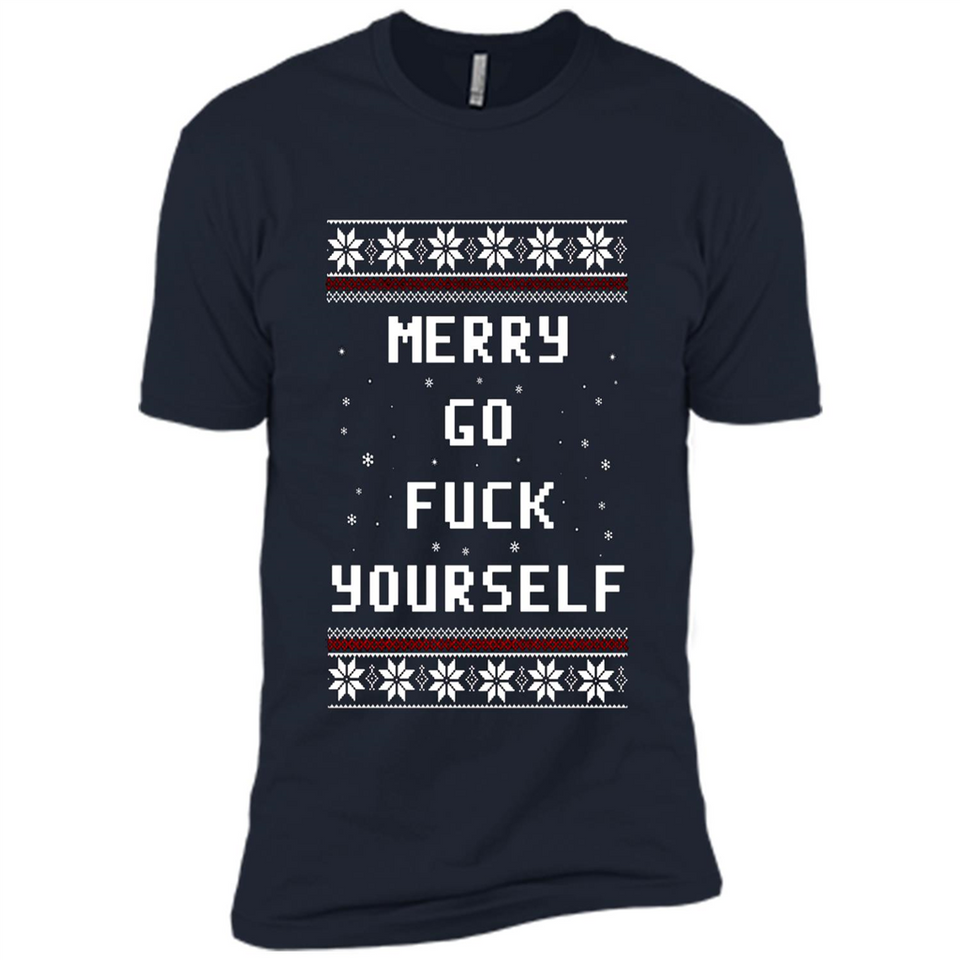 Merry go fuck yourself Christmas sweatshirt PINGPONG