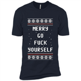Merry go fuck yourself Christmas sweatshirt PINGPONG