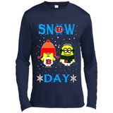 Snow Day Shirt For Cincinnati Bengals Vs Minion Fans pingpong