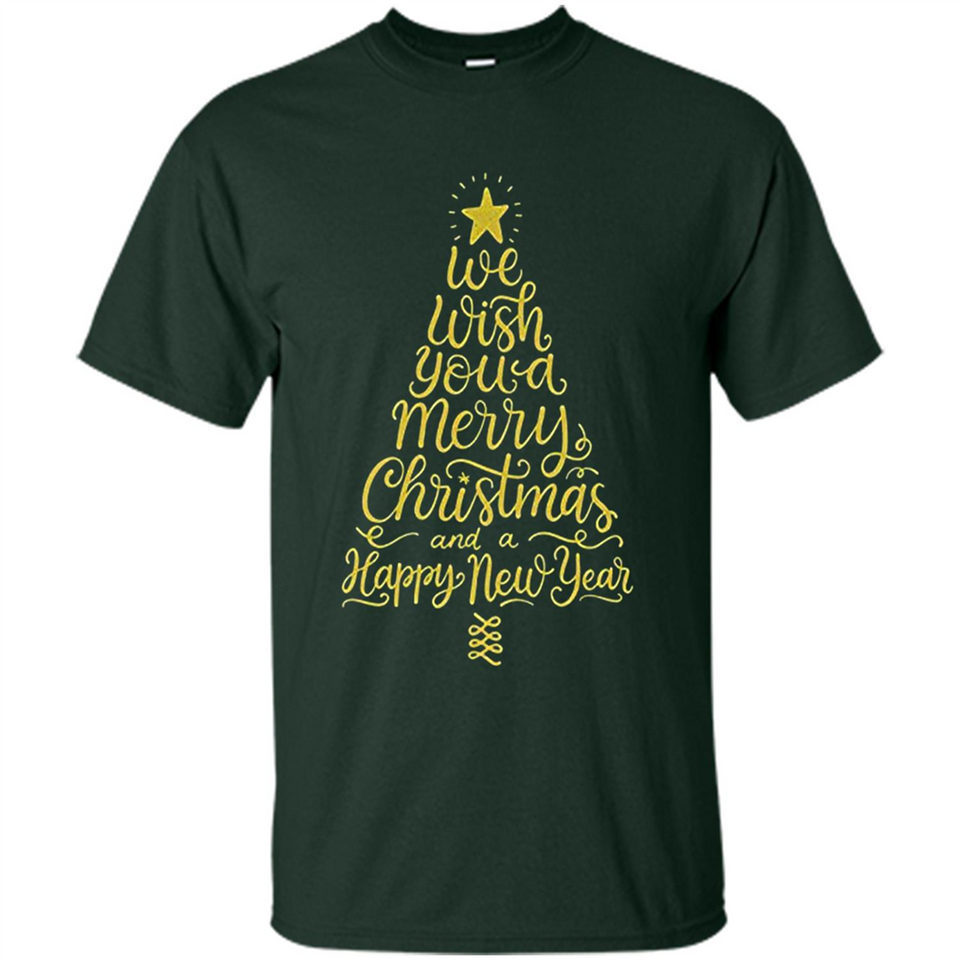 Christmas Tree T-Shirt Funny Mery Christmas Gift Idea - Shirt