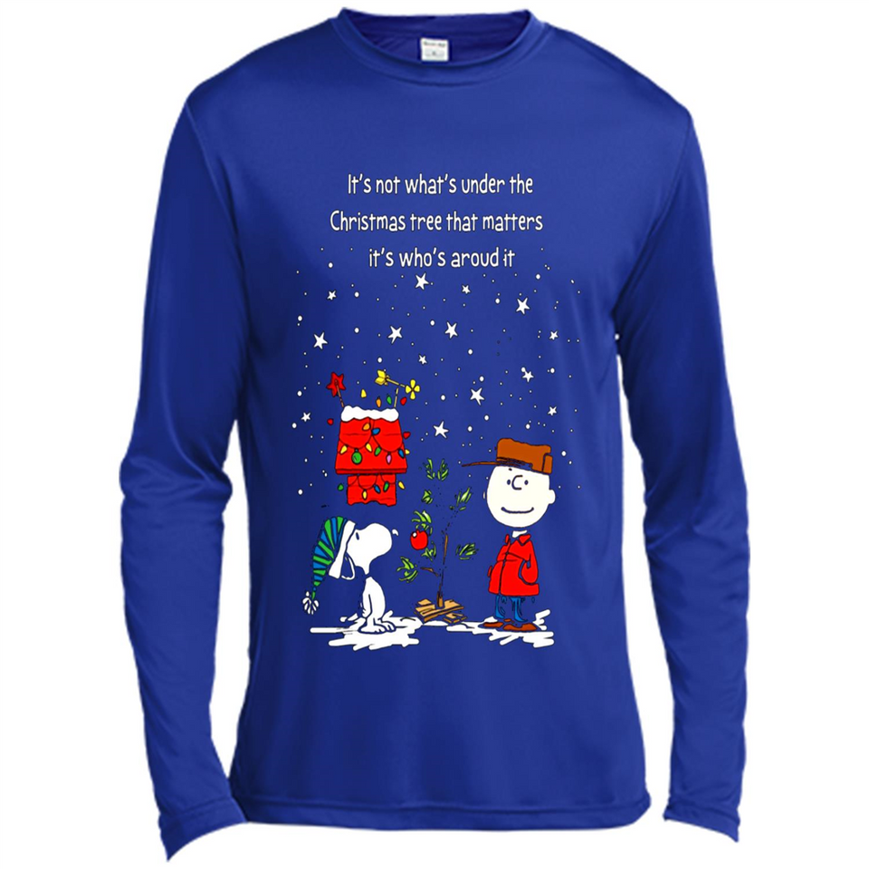 It’s Not What’s Under The Christmas Tree Snoopy Charlie Brown PING PONG