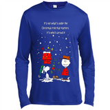 It’s Not What’s Under The Christmas Tree Snoopy Charlie Brown PING PONG