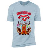 Tampa Bay Buccaneers NFL Reindeer Funny Merry Christmas And Happy New Year
