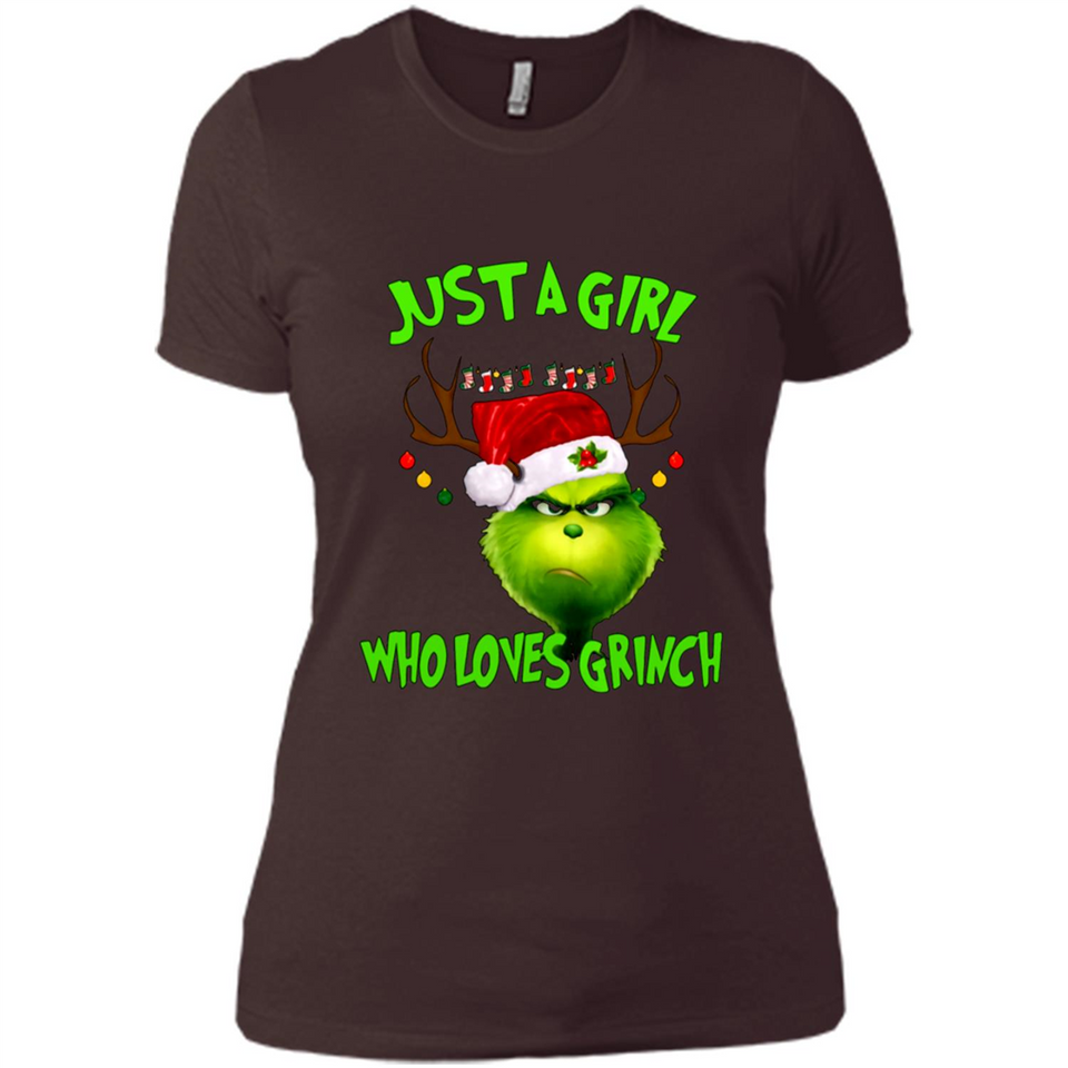Just a Girl Who Loves Grinch Christmas PING PONG