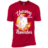 Unicorns Are Born In November Magical Rainbow