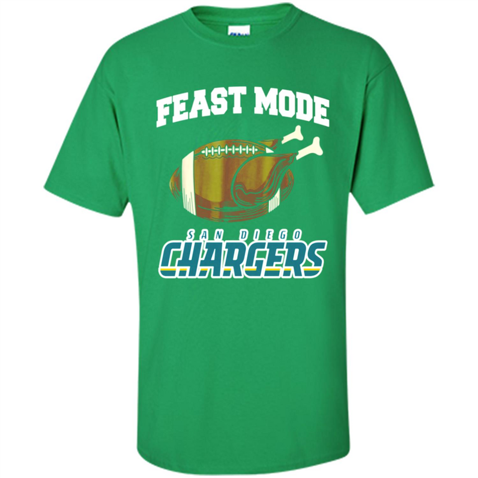 Feast Mode Chargers Shirt - San Diego Turkey Thanksgiving