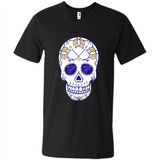 St. Louis Blues Hockey Sugar Skull Day of the Dead
