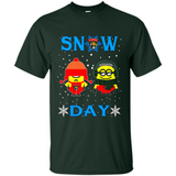 Snow Day Shirt For Florida Panthers Vs Minion Fans pingpong