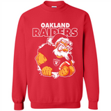 Grumpy Santa Claus Oakland Raiders Football Team PINGPONG
