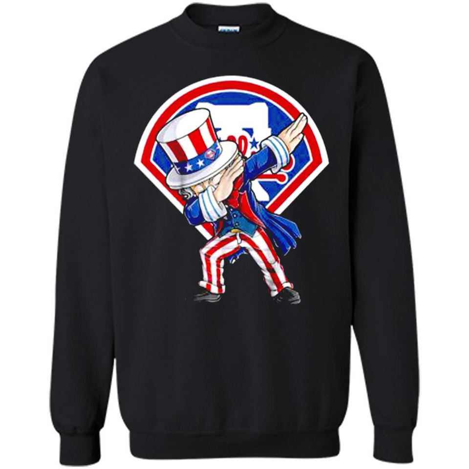 MLB PHILADELPHIA PHILLIES UNCLE SAM DABBING INDEPENDENCE DAY