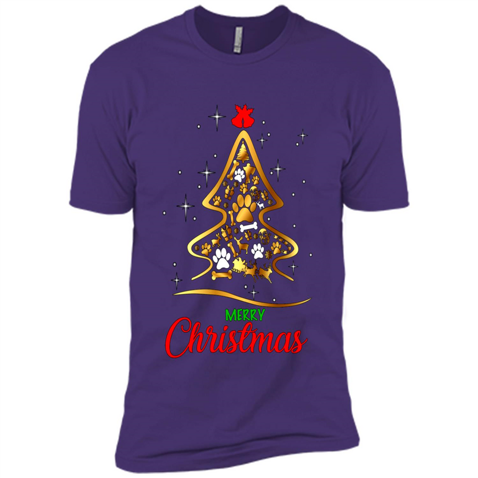 Merry Christmas Dogs Christmas Tree PING PONG