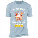 Its The Most Wonderful Time for a Beer - Premium Short Sleeve T-Shirt