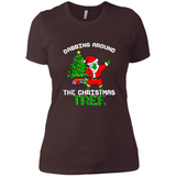 Christmas Dabbing Santa - Ladies' Boyfriend T-Shirt