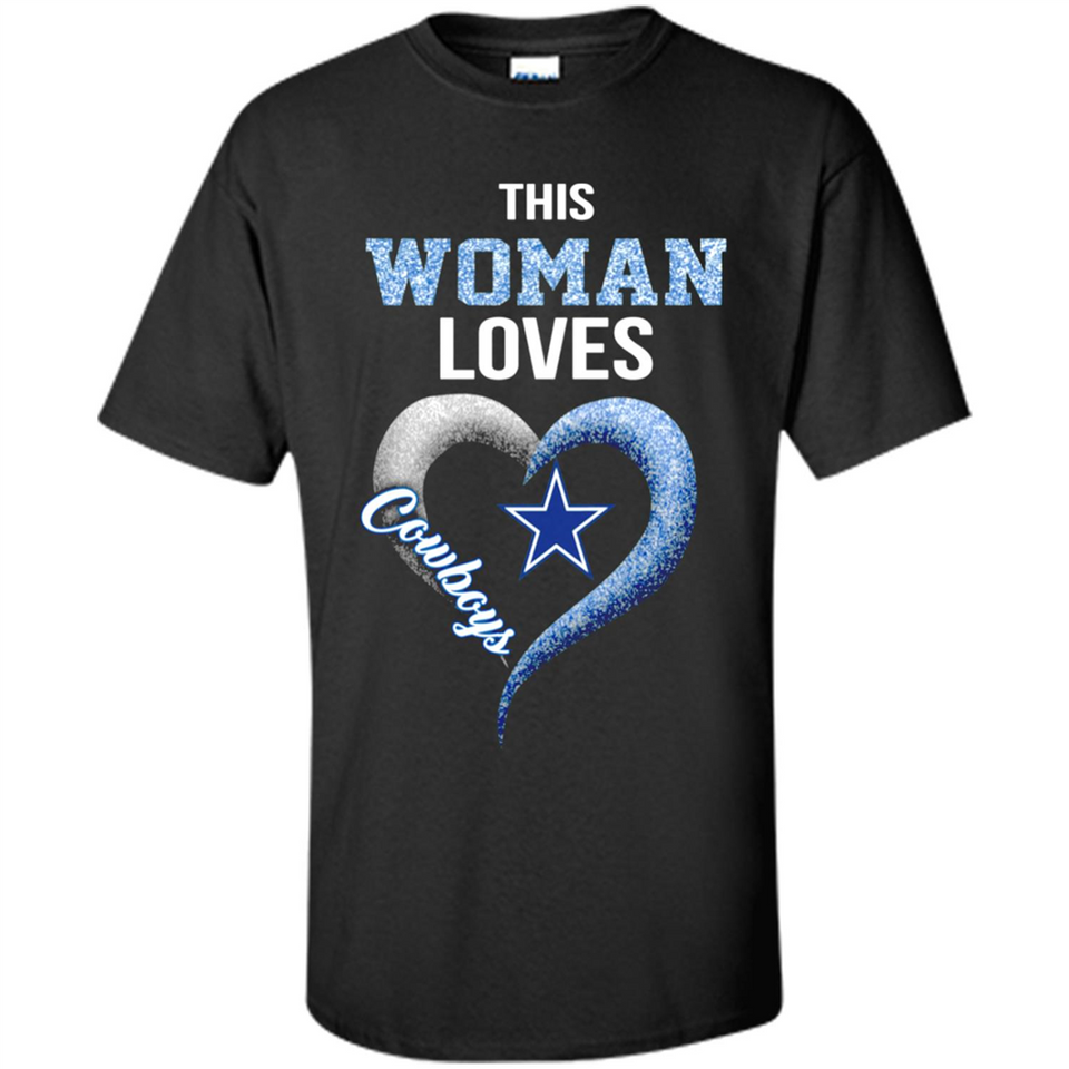 This Woman love Cowboys NFL football team - Shirt