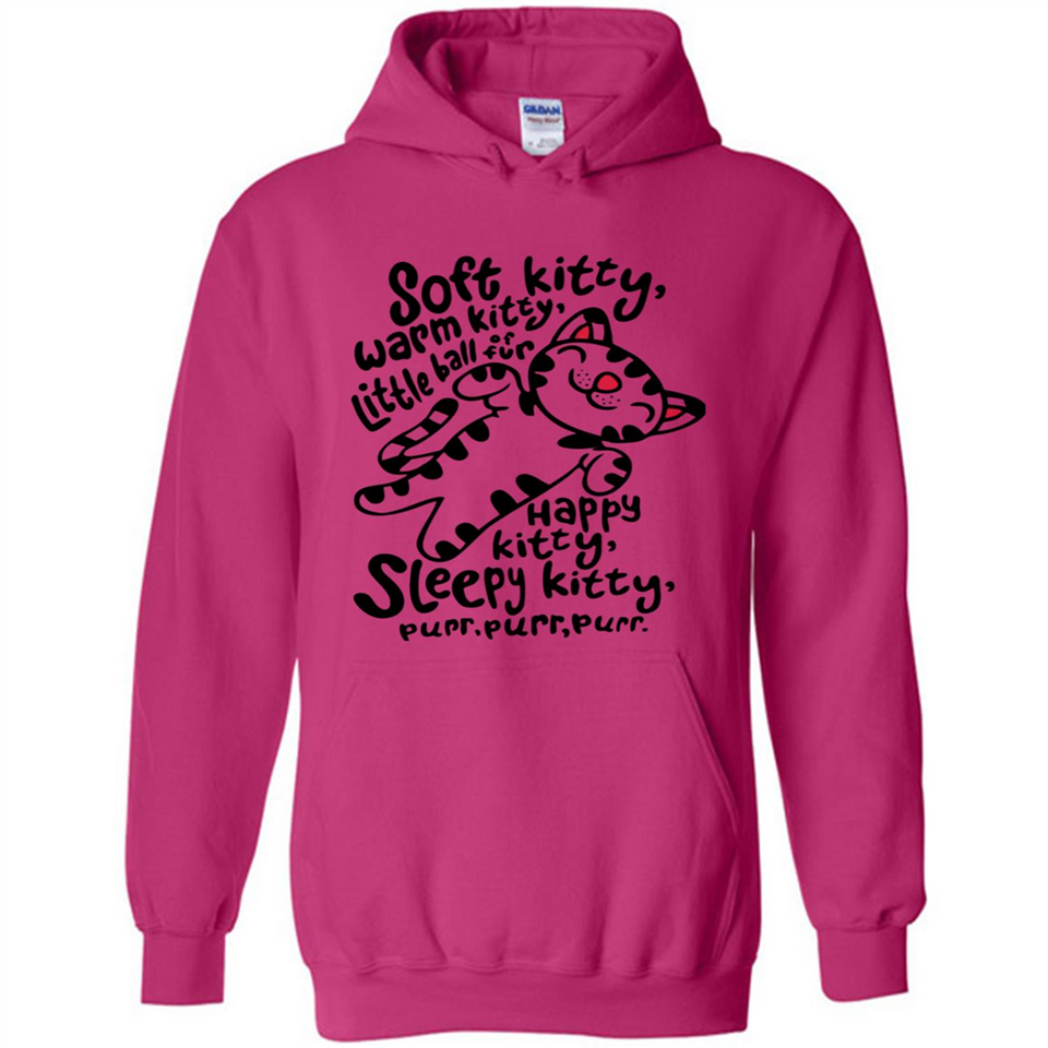 Soft kitty warm kitty little ball of fur - Hoodie