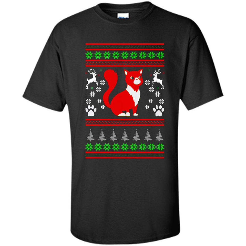 Christmas Ugly Sweater CUTE CATS UGLY CHRISTMAS SWEATERS - Shirt