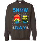 Snow Day Shirt For Charlotte Hornets Vs Minion Fans pingpong