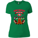 San Francisco 49ers NFL Reindeer Funny Merry Christmas And Happy New Year