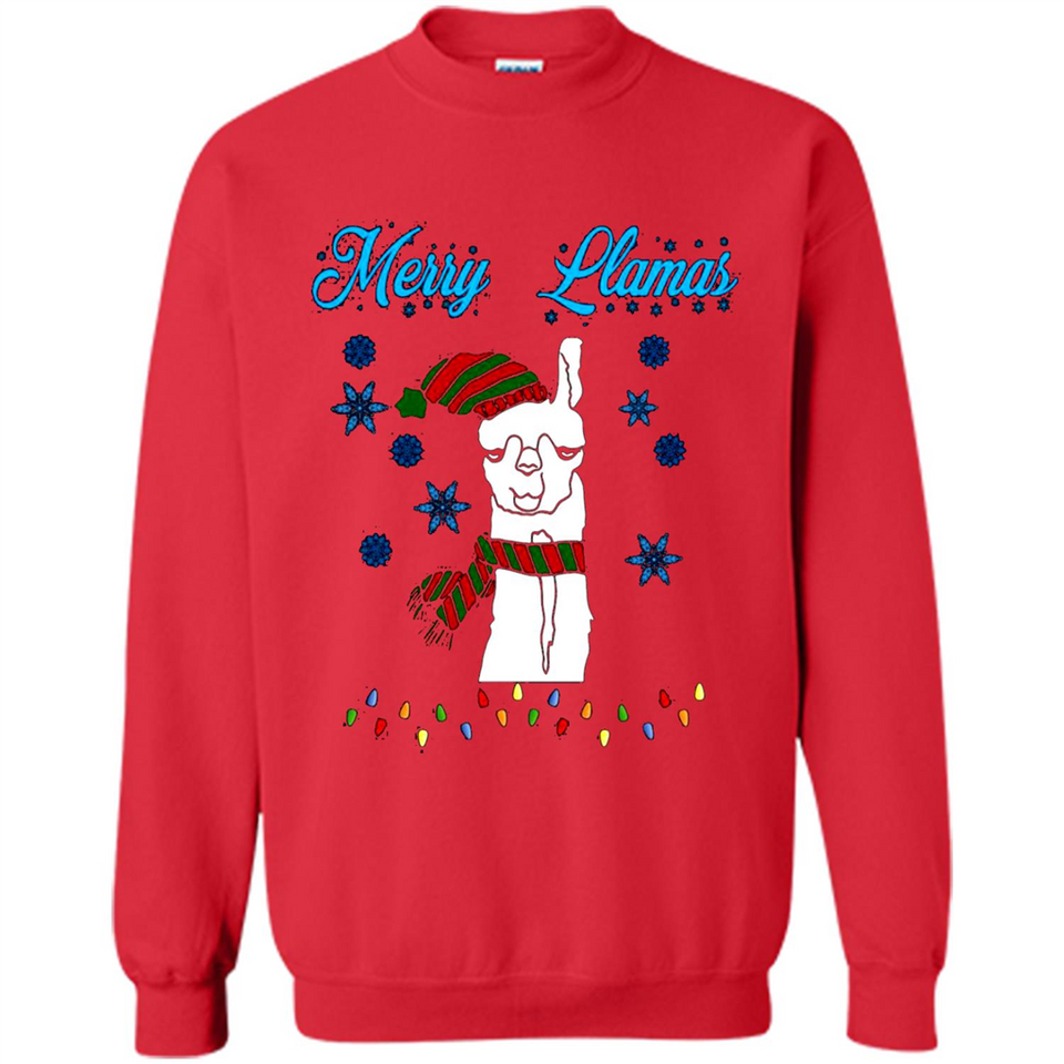 Merry Llama Christmas sweater PINGPONG