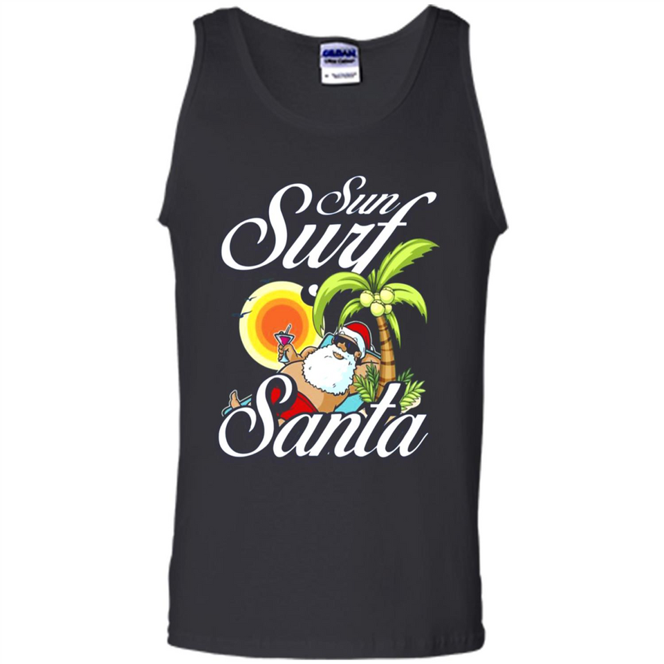 Sun Surf Santa - Tank Top