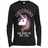 Unicorns Birthday T-shirt Born On The 29th Unicorn Magical
