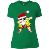 Dabbing Santa Christmas In July 1 - Ladies' Boyfriend T-Shirt