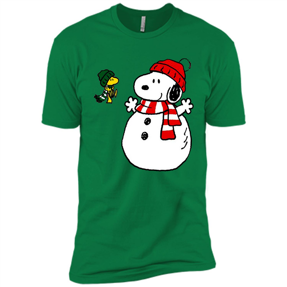 Snoopy Snowman Christmas