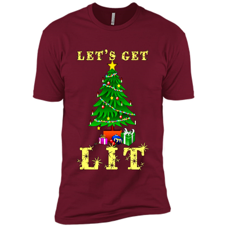 Let’s Get Lit Christmas Drinking sweater PINGPONG