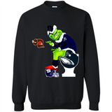 Los Angeles Rams Toilet Grinch Santa Claus Football Fan PINGPONG