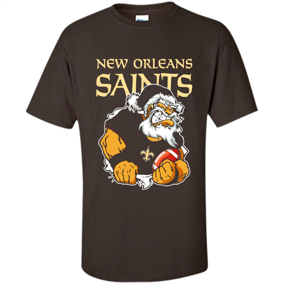 Grumpy Santa Claus New Orleans Saints Football Team PINGPONG