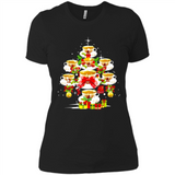 Tea Christmas Tree T-shirt Funny Tea Xmas Gift