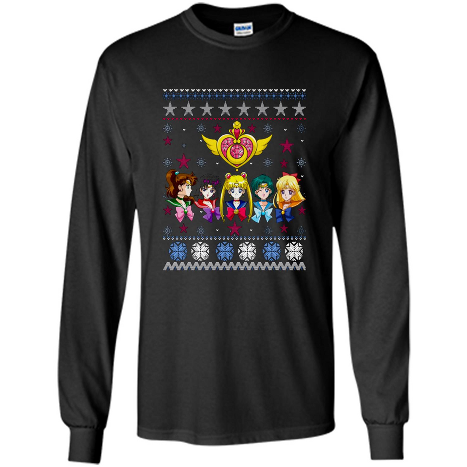 Sailor Moon Ugly Christmas Sweater Perfect Christmas PINGPONG