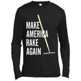 Make America Rake Again California Fires Paradise Youth T-Shirt PINGPONG - Canvas Long Sleeve T-Shirt