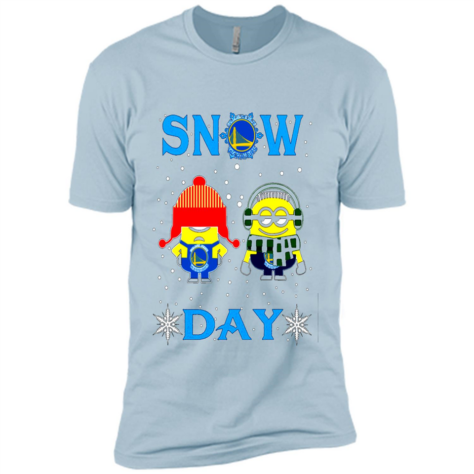 Snow Day Shirt For Golden State Warriors Vs Minion Fans pingpong