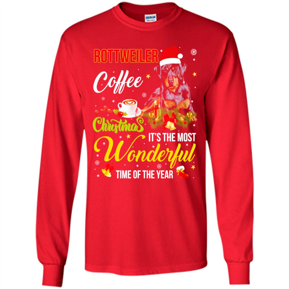 Rottweiler Coffee Wonderful Christmas