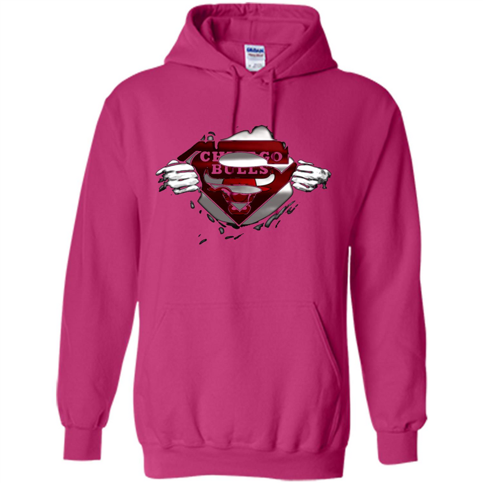 Chicago Bulls And Superman Fans - Hoodie