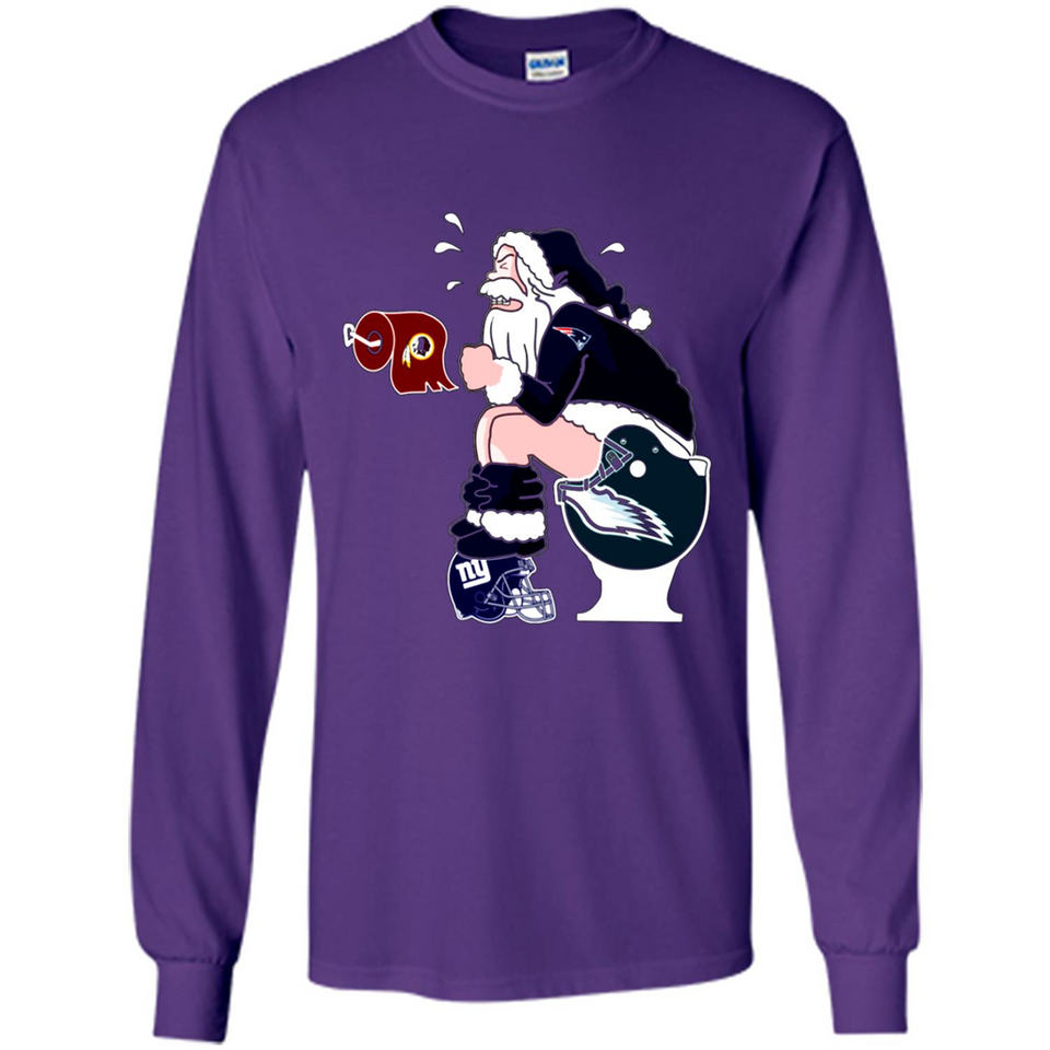 New England Patriots Toilet Santa Claus PINGPONG