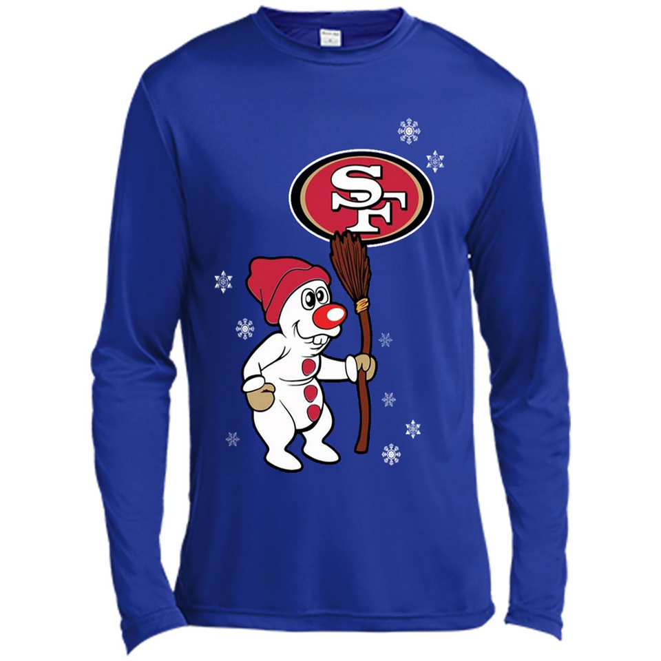 San Francisco 49ers Snowman