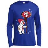 San Francisco 49ers Snowman