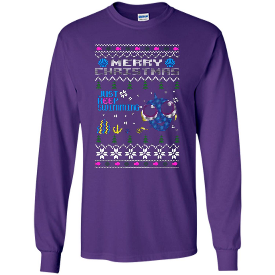 Finding Nemo Merry Christmas Just Keep Swimming